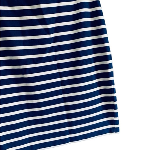 L’Agence Blue and White Nautical Stripe Pencil Skirt. Size XS - Picture 4 of 7